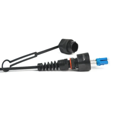 ODVA LC para LC Armored Duplex Single Mode Outdoor Fiber Optic Cable Assembly